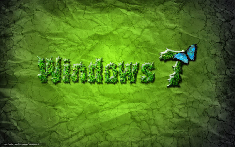 Windows 7 grass logo