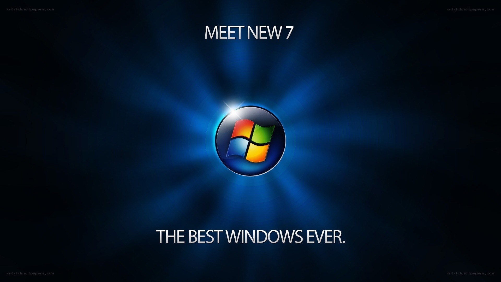 Windows 7 launch graphic