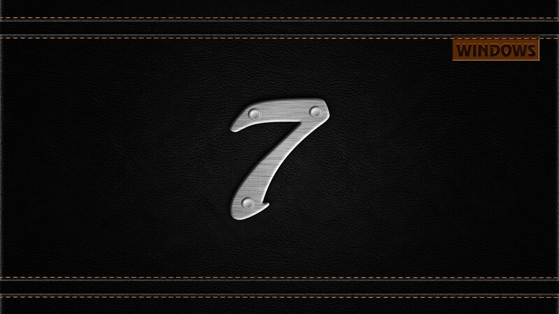 Windows 7 leather background