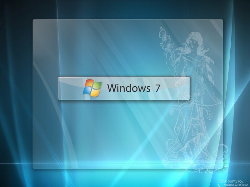 Windows 7 login screen