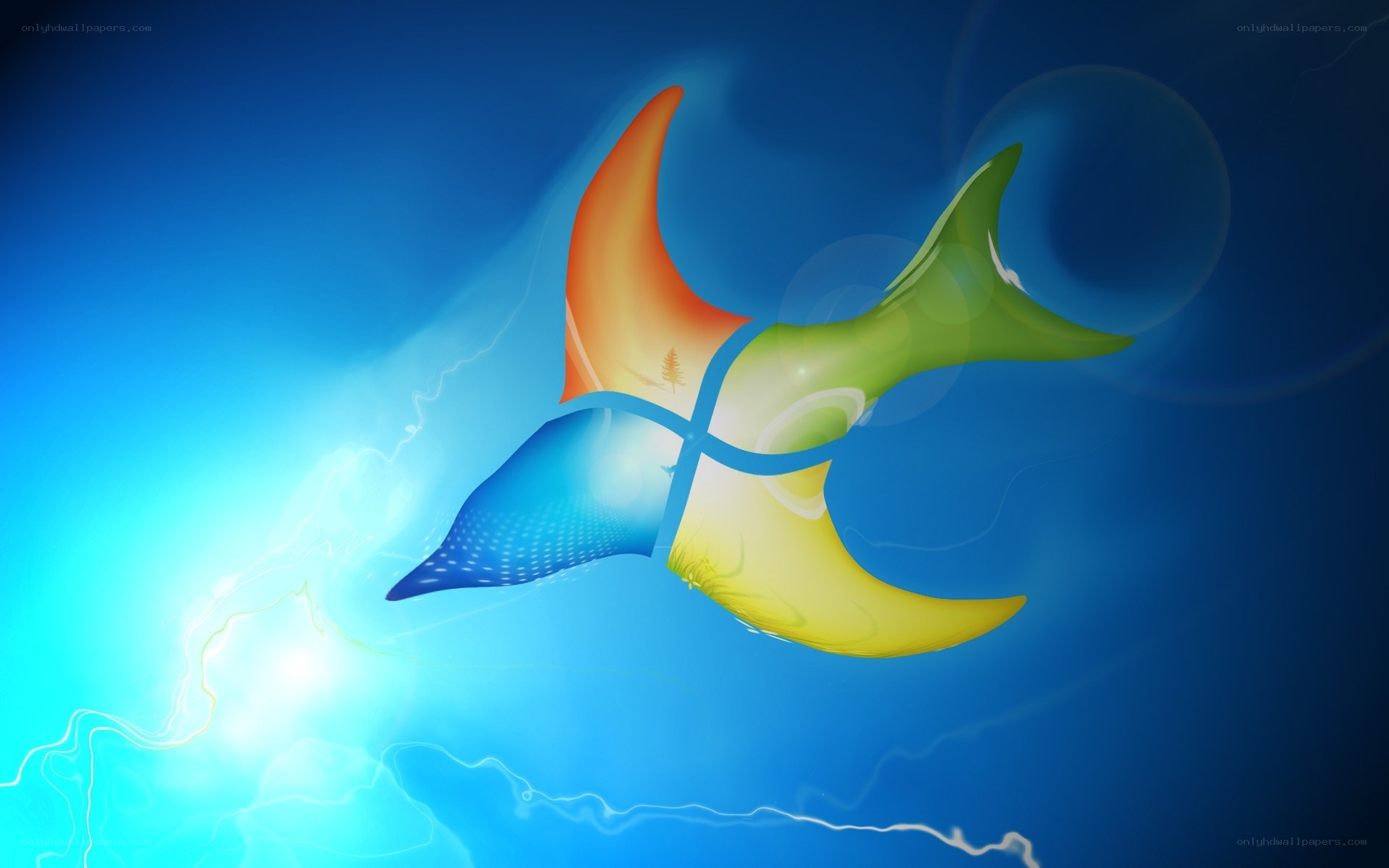 Windows 7 logo artwork
