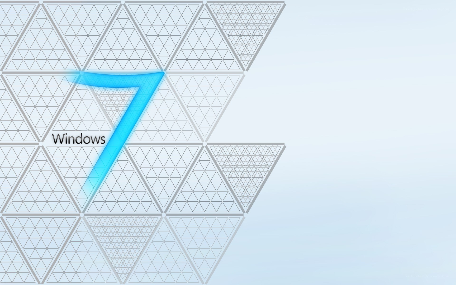 Windows 7 logo background