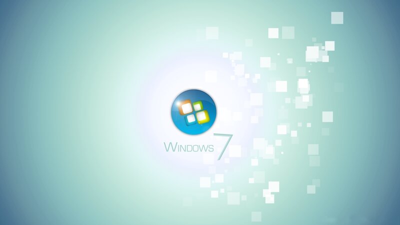 Windows 7 logo background