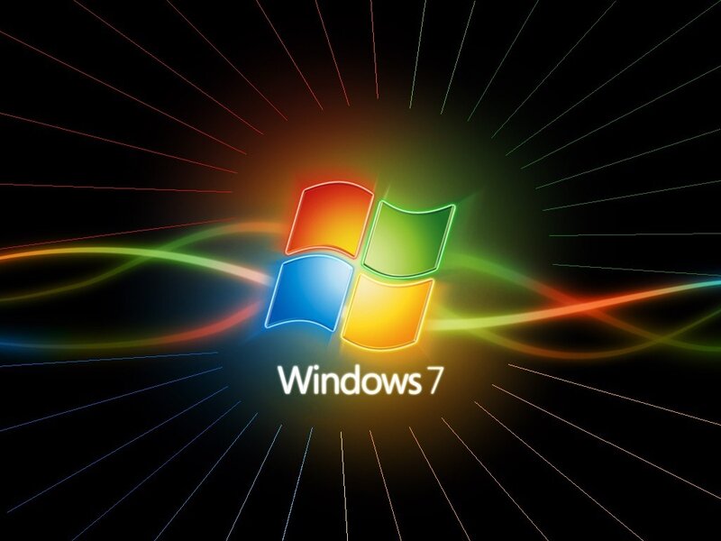Windows 7 Logo — Black, Dynamic
