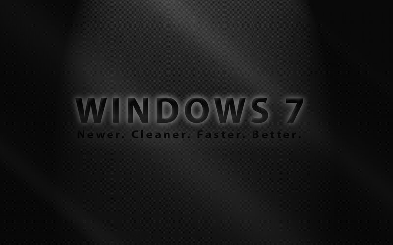 Windows 7 Logo — Black, Gray