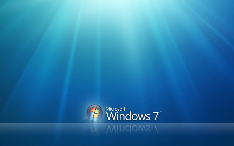 Windows 7 Logo — Blue, Microsoft Windows 7