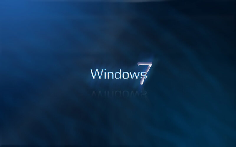 Windows 7 Logo — Blue, Minimalist