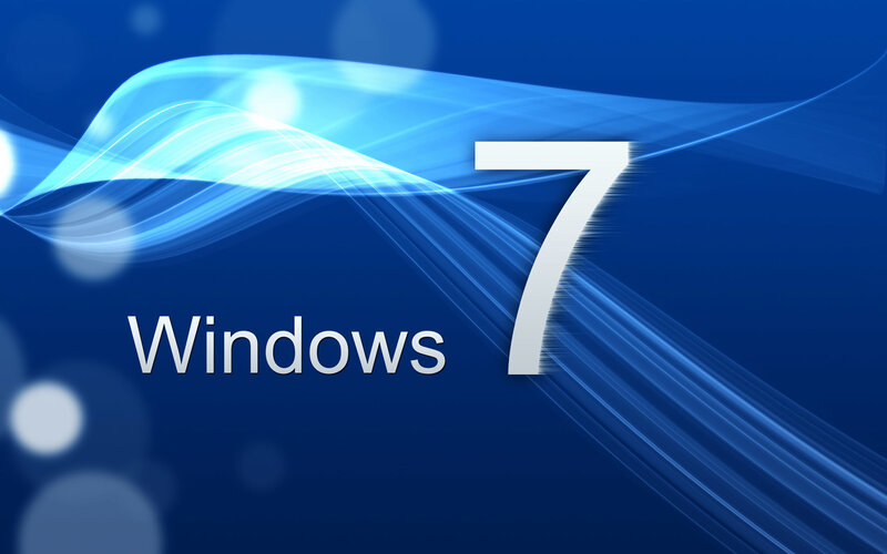 Windows 7 Logo — Blue, Modern, Sleek