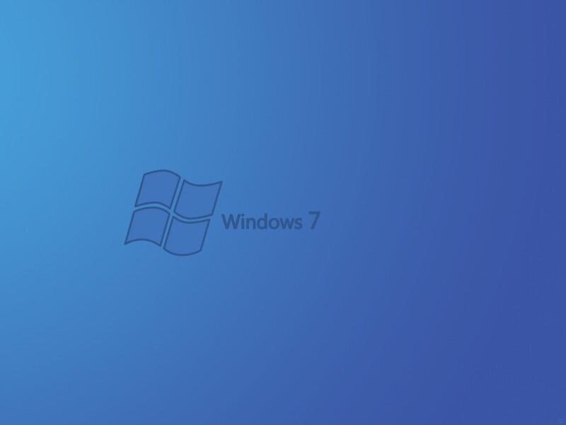 Windows 7 Logo — Blue, Neutral, Vector Art, Text, Windows 7