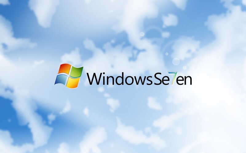 Windows 7 Logo — Clouds