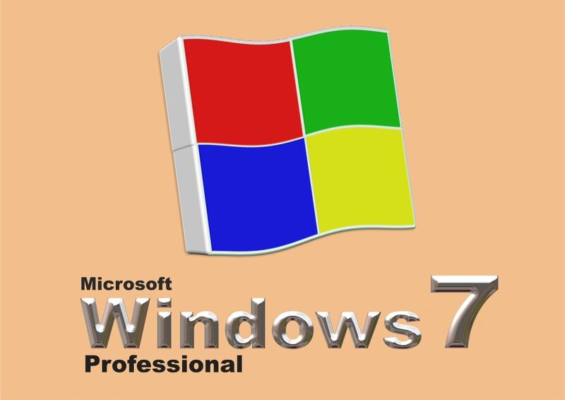 Windows 7 Logo — Orange