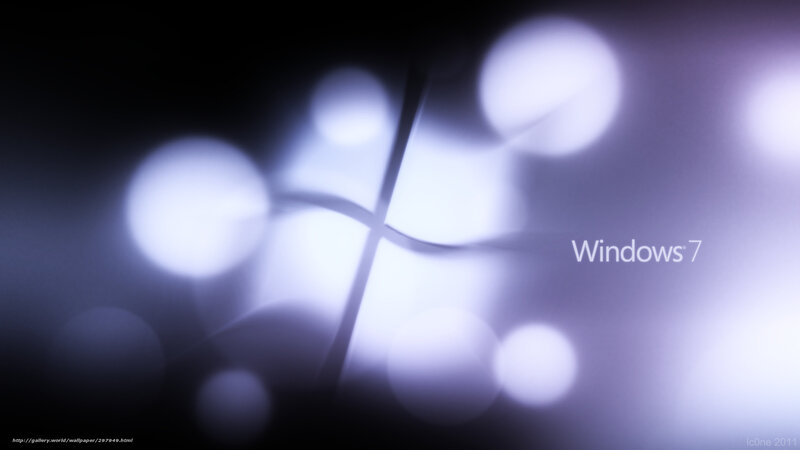 Windows 7 Logo — Purple, Abstract