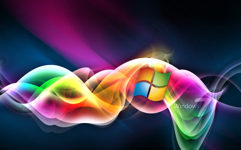 Windows 7 Logo — Purple, Vibrant