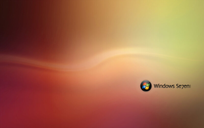 Windows 7 Logo — Red, Calm