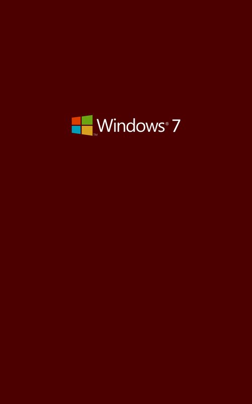 Windows 7 Logo — Red, Neutral
