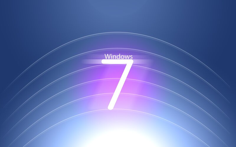 Windows 7 logo screen