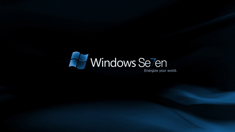 Windows 7 logo screen