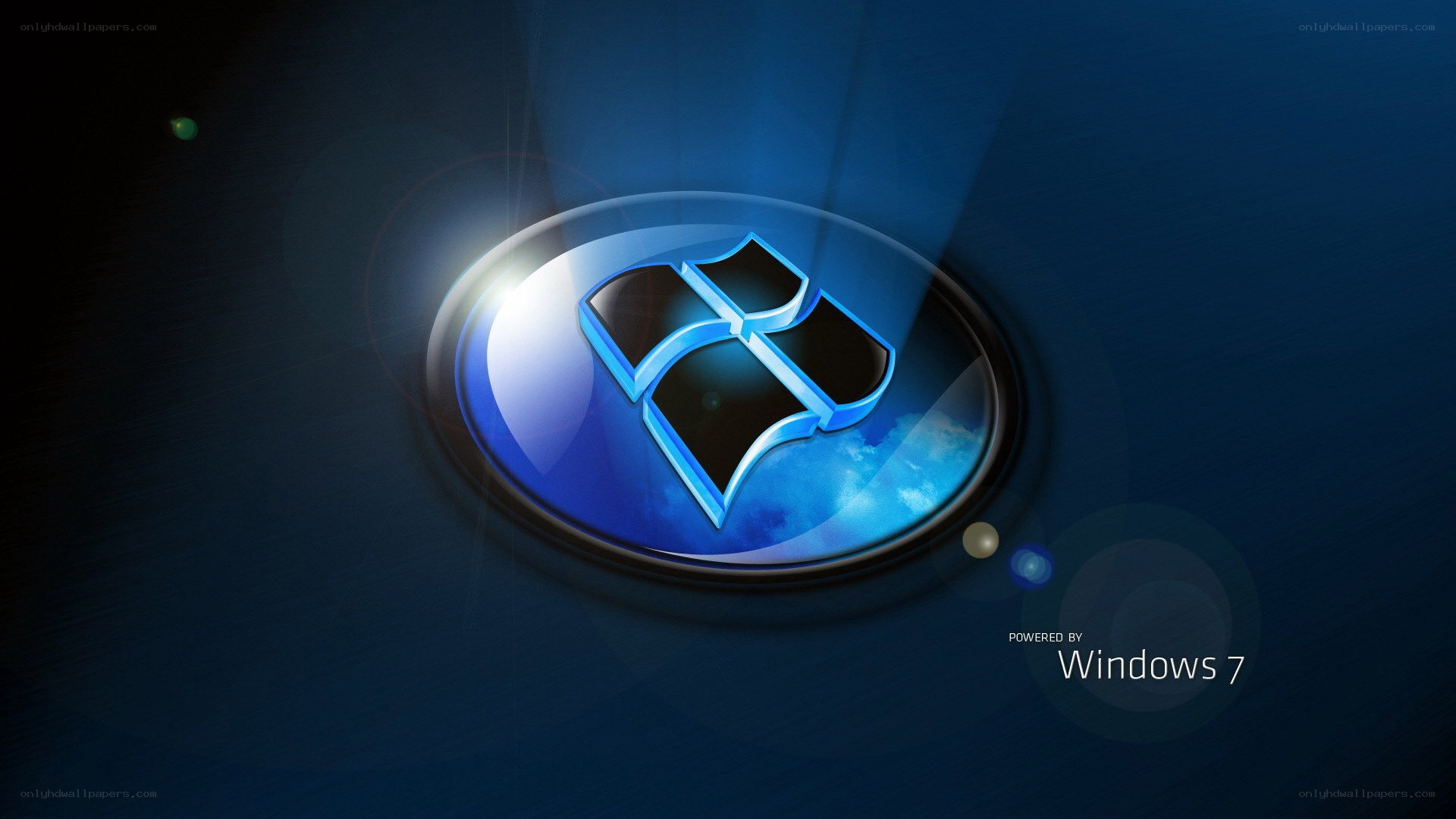 Windows 7 logo wallpaper
