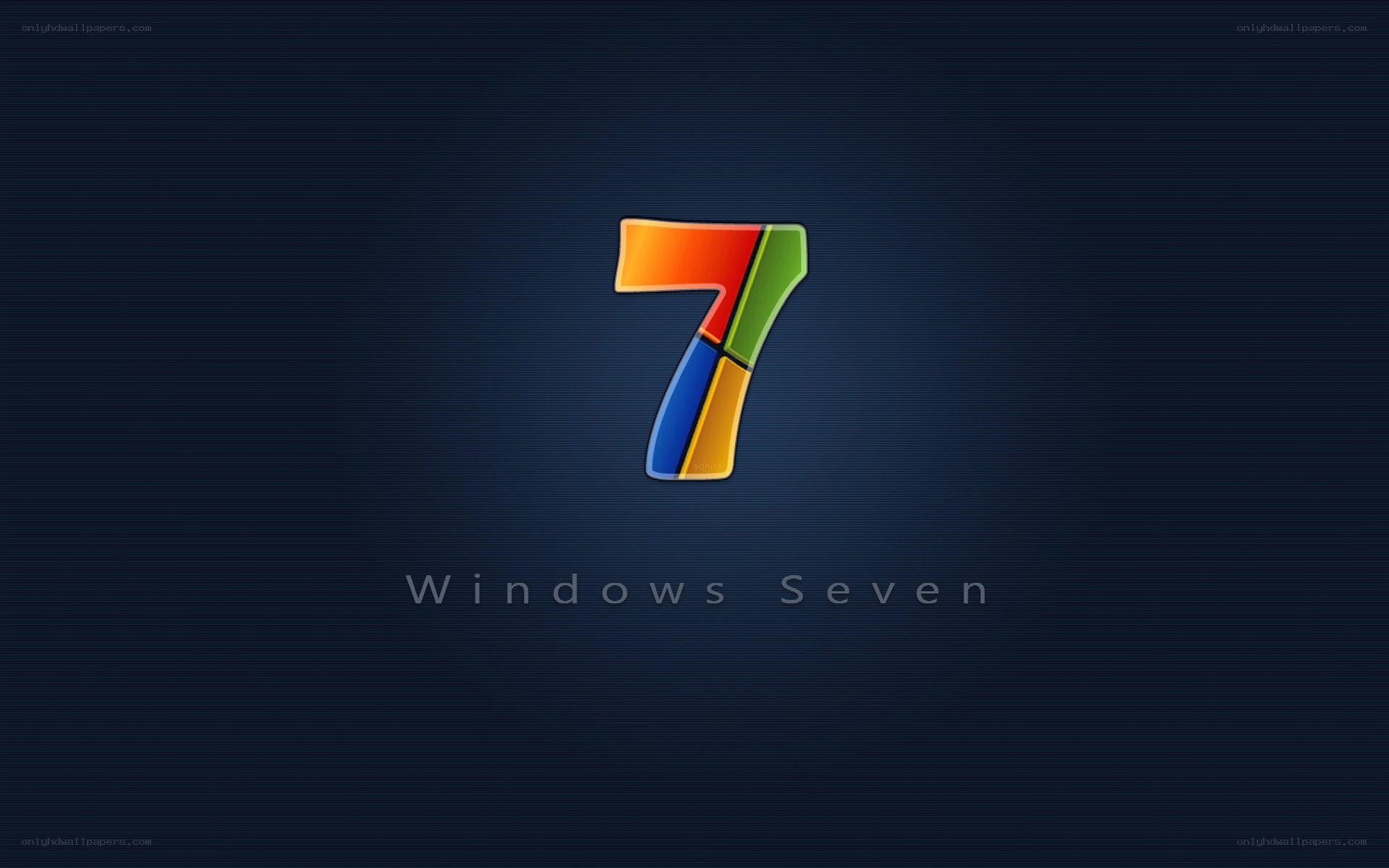 Windows 7 logo wallpaper