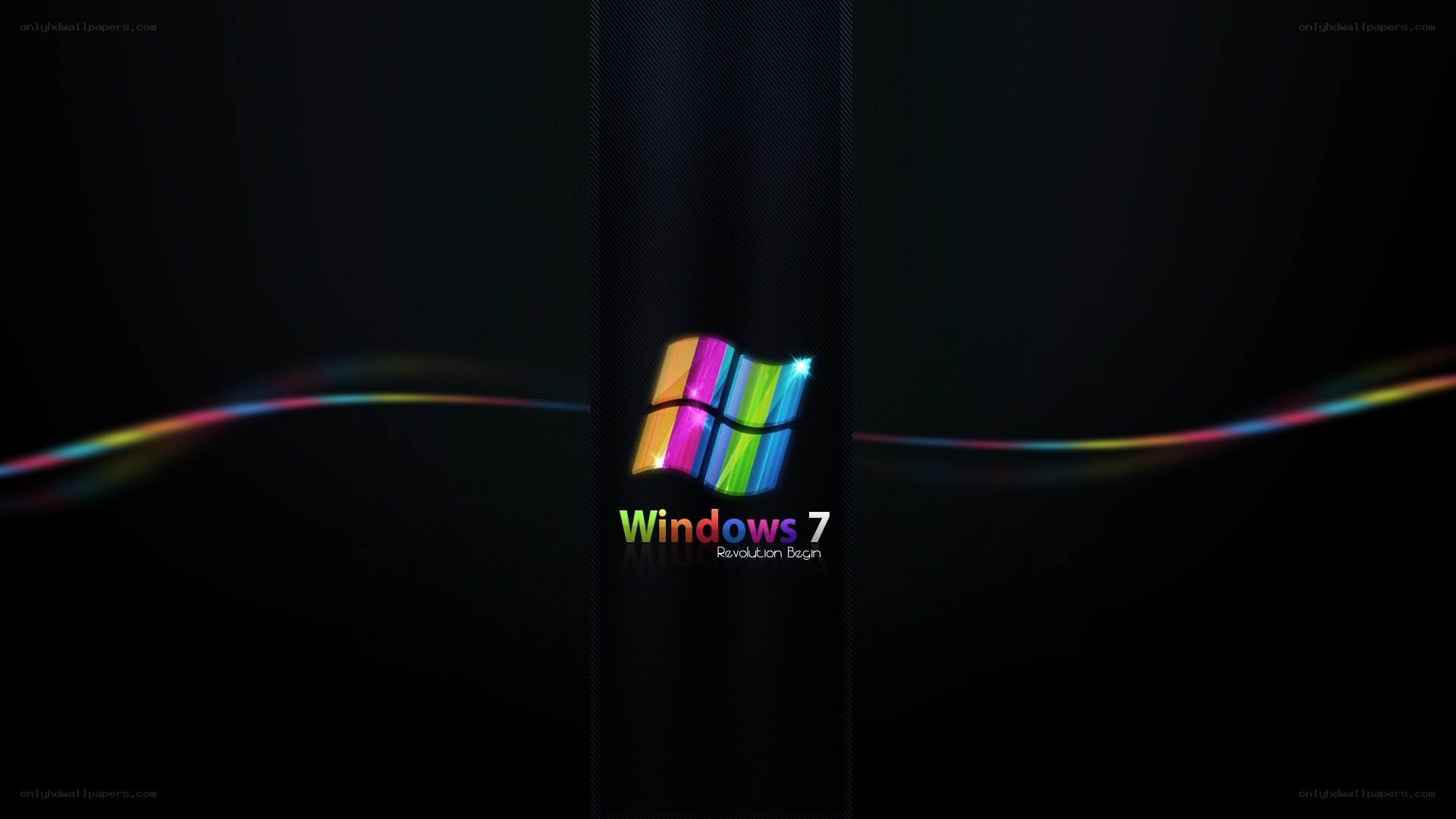 Windows 7 logo wallpaper