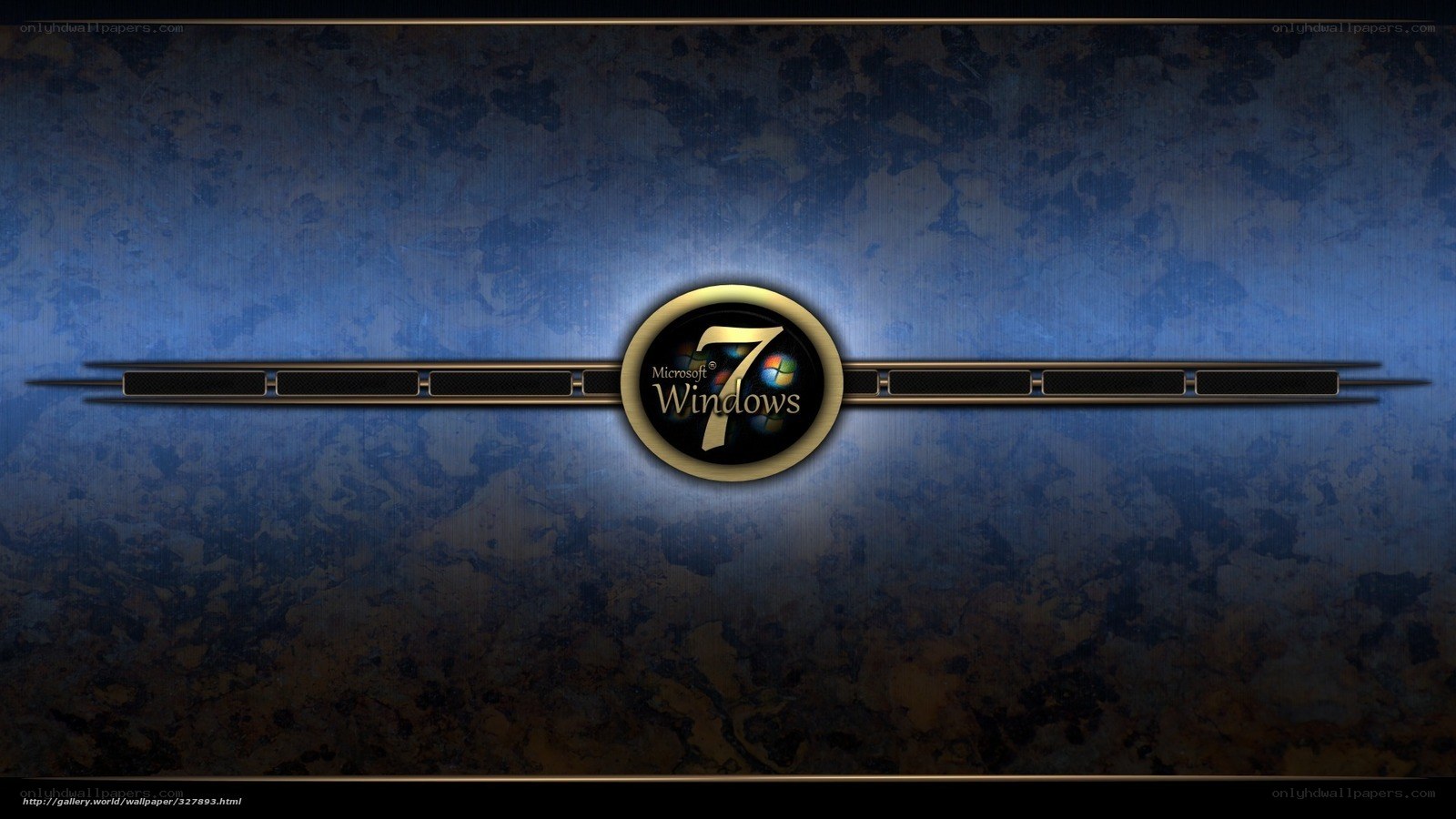 Windows 7 logo wallpaper