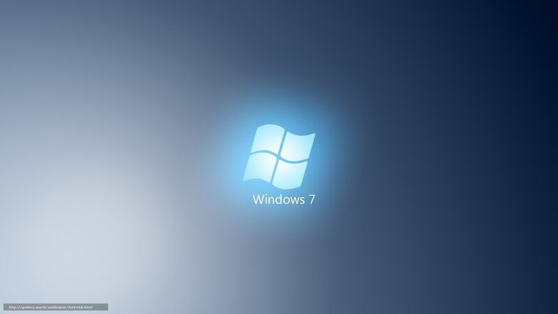 Windows 7 logo wallpaper