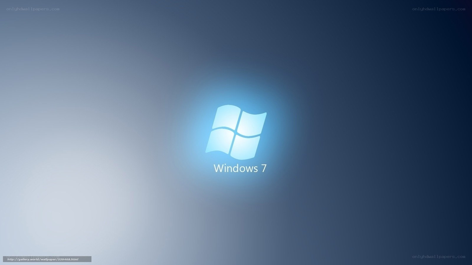 Windows 7 logo wallpaper