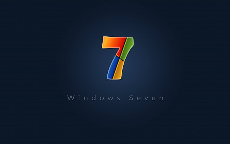 Windows 7 logo wallpaper