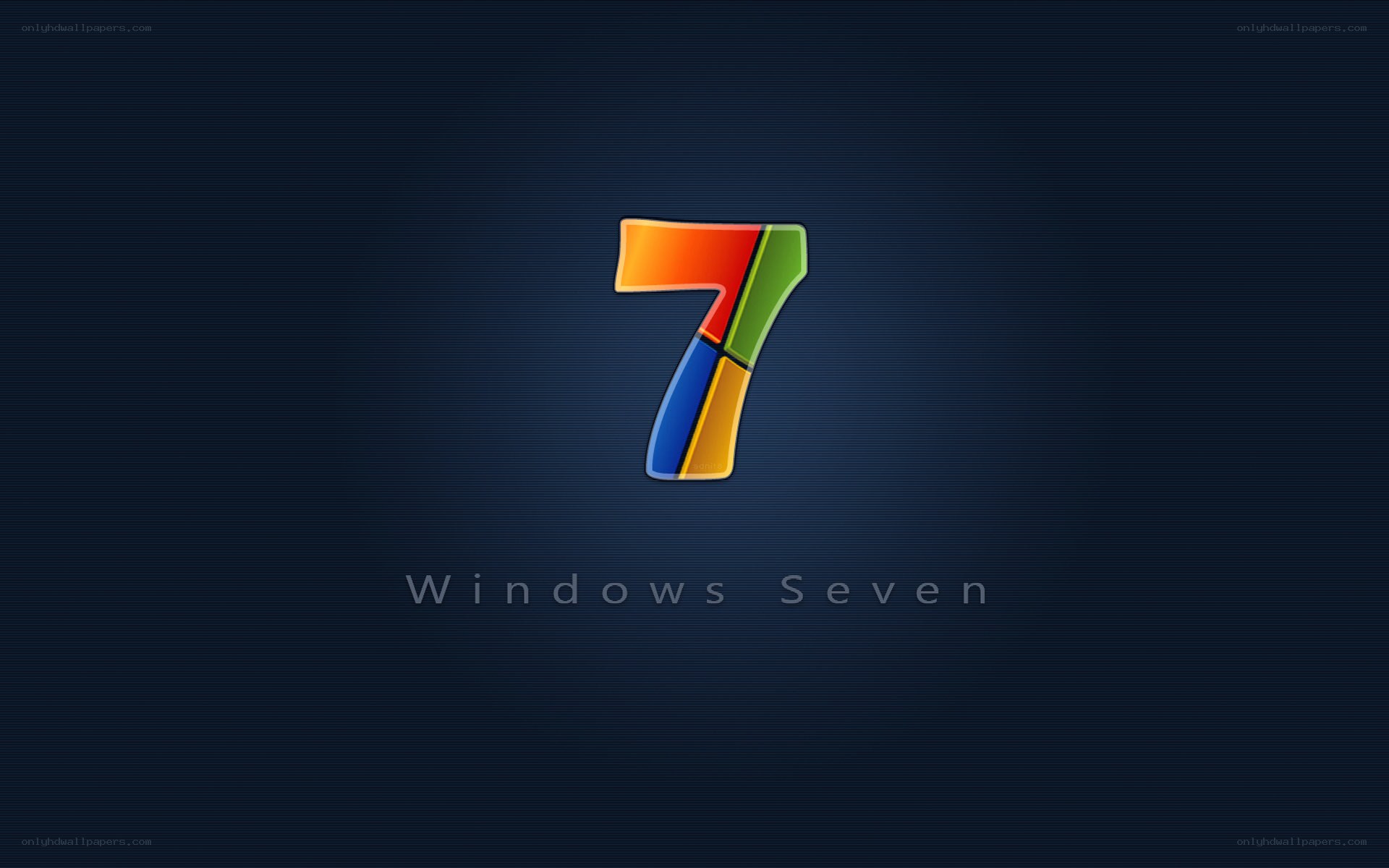 Windows 7 logo wallpaper