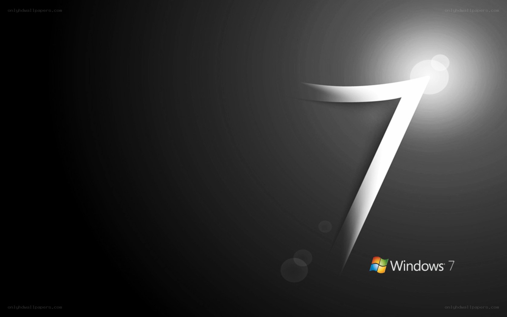 Windows 7 logo wallpaper
