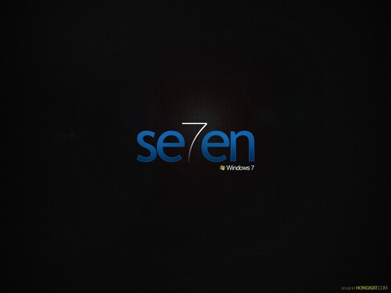 Windows 7 logo wallpaper