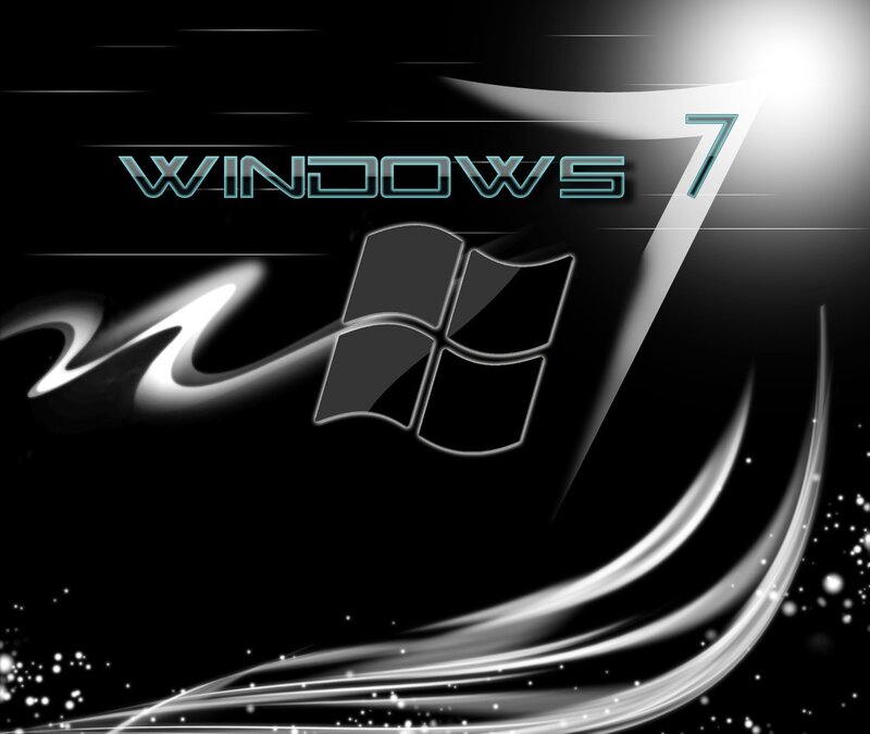 Windows 7 logo wallpaper