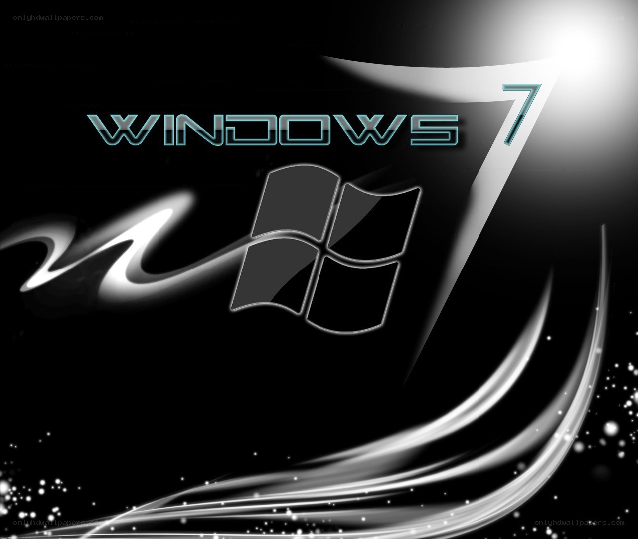 Windows 7 logo wallpaper