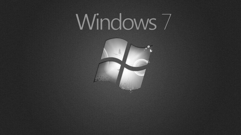Windows 7 logo wallpaper