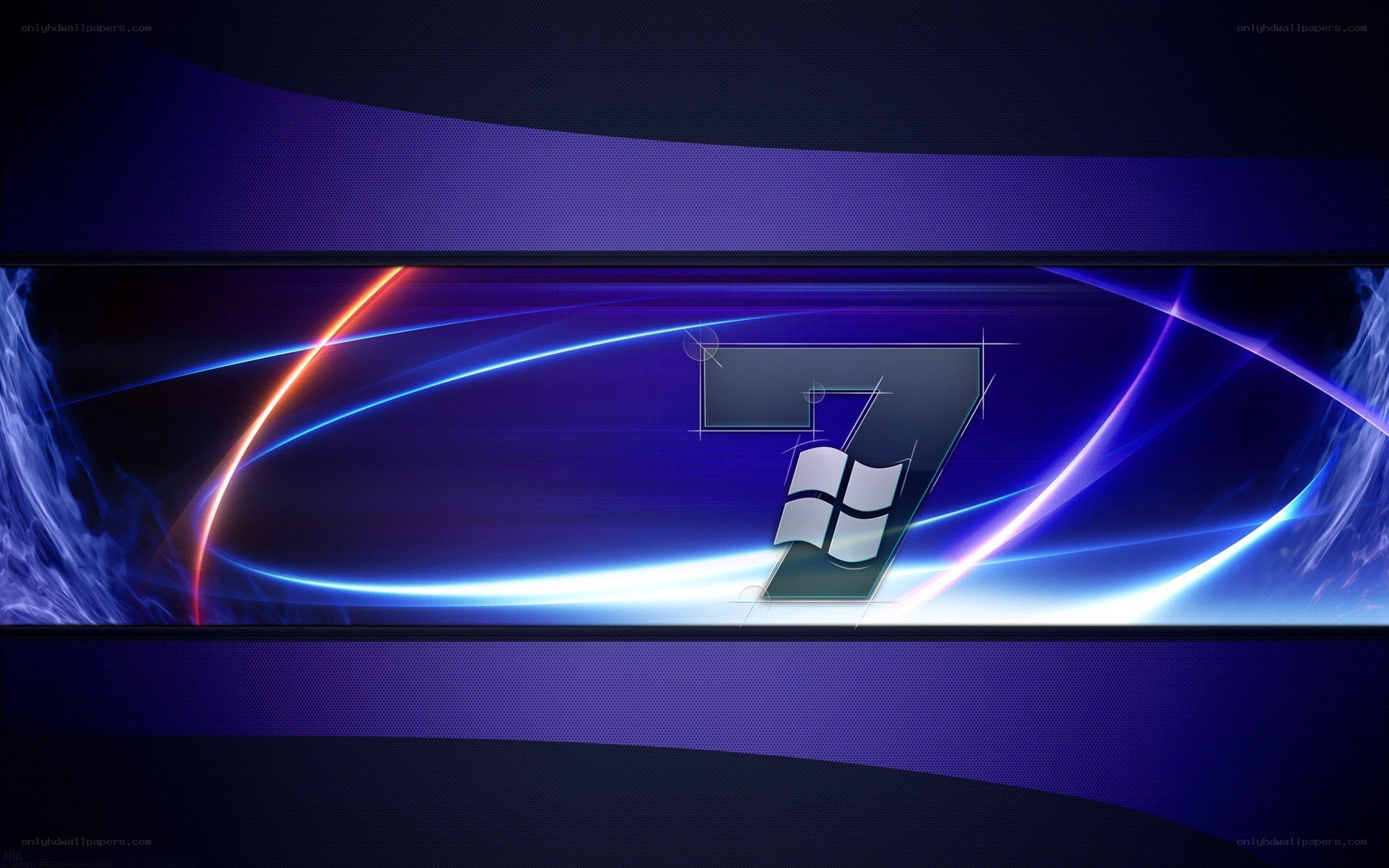 Windows 7 logo wallpaper