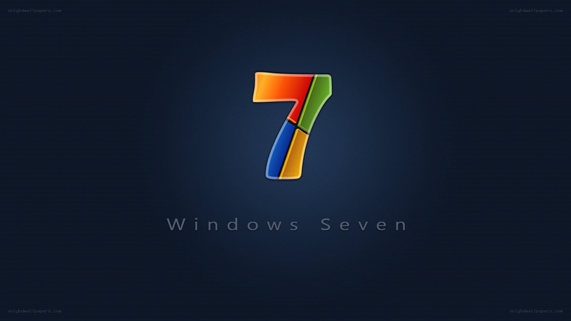 Windows 7 logo wallpaper