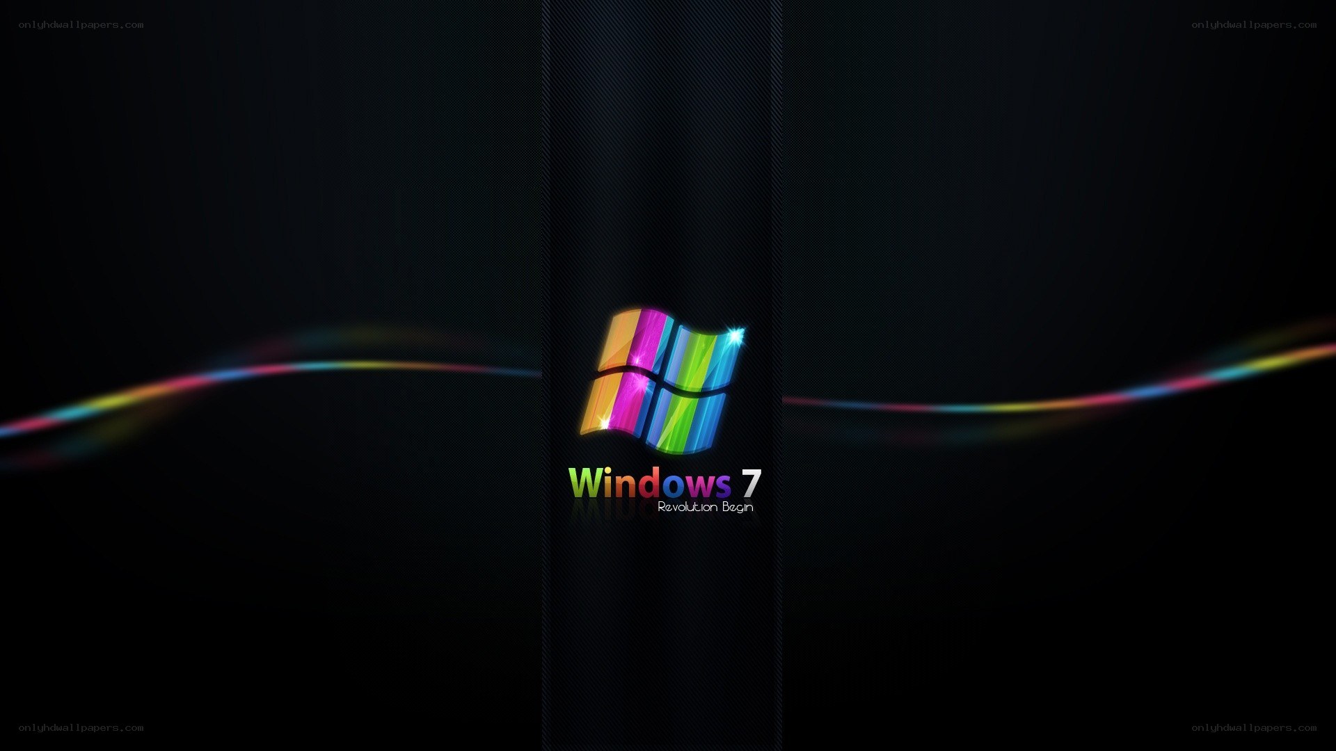 Windows 7 logo wallpaper