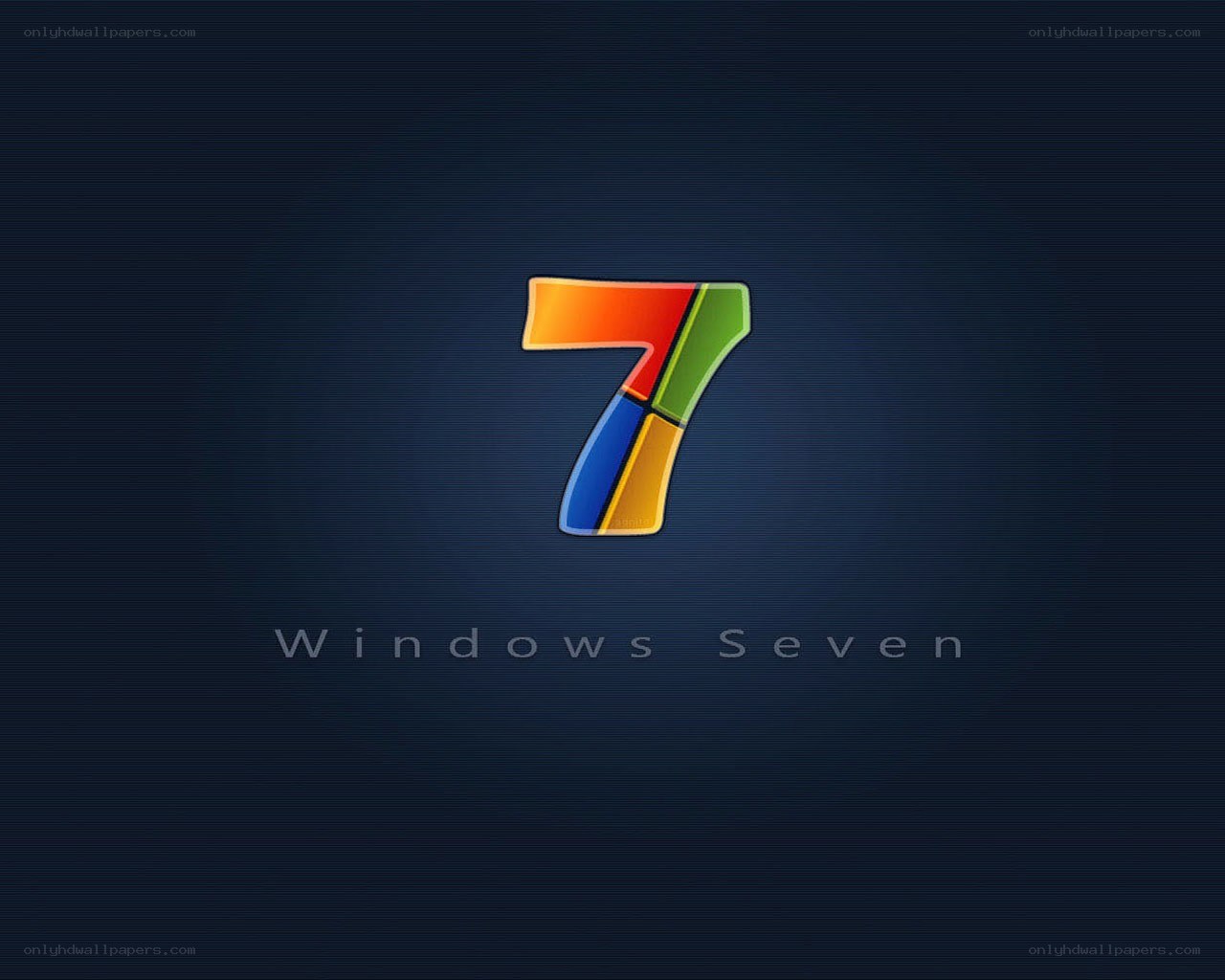 Windows 7 logo wallpaper