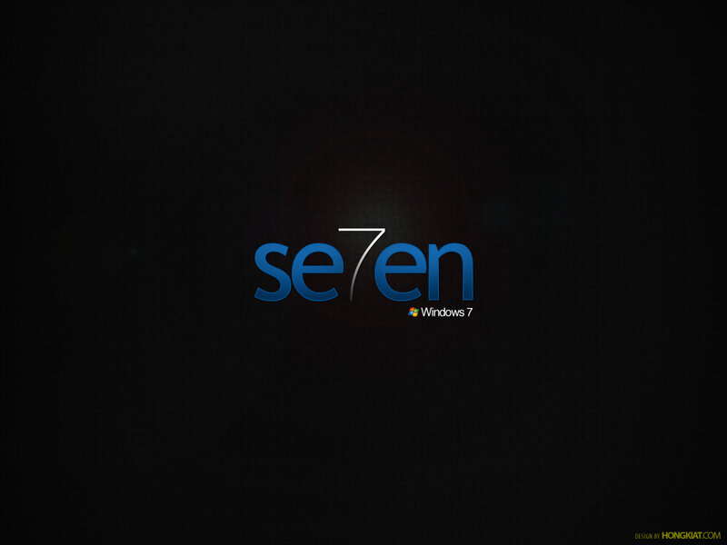 Windows 7 logo wallpaper