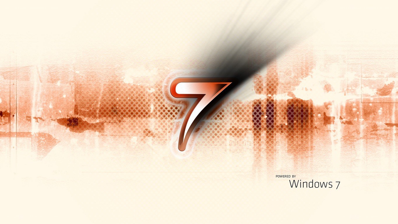 Windows 7 logo wallpaper