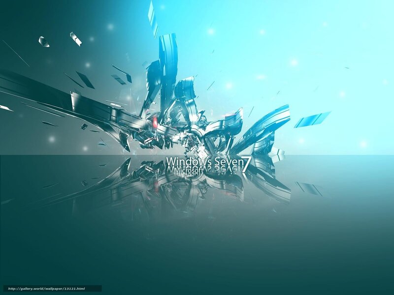 Windows 7 logo wallpaper