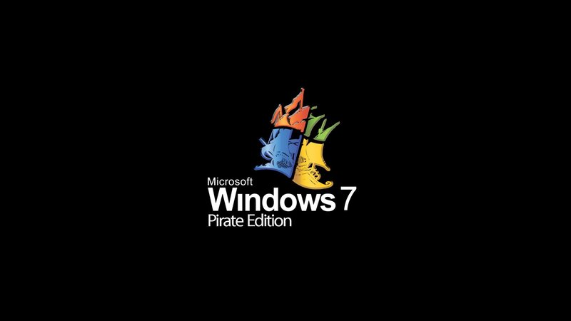Windows 7 Pirate Edition Logo