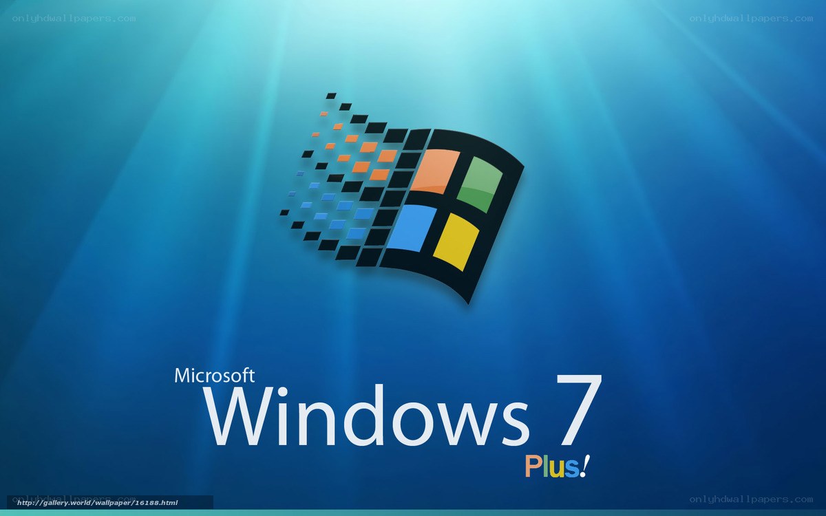 Windows 7 Plus wallpaper