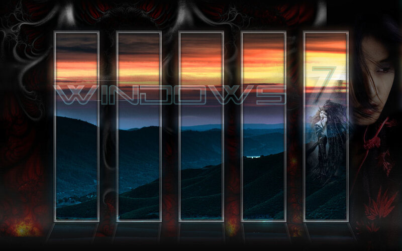 Windows 7 promotional artwork