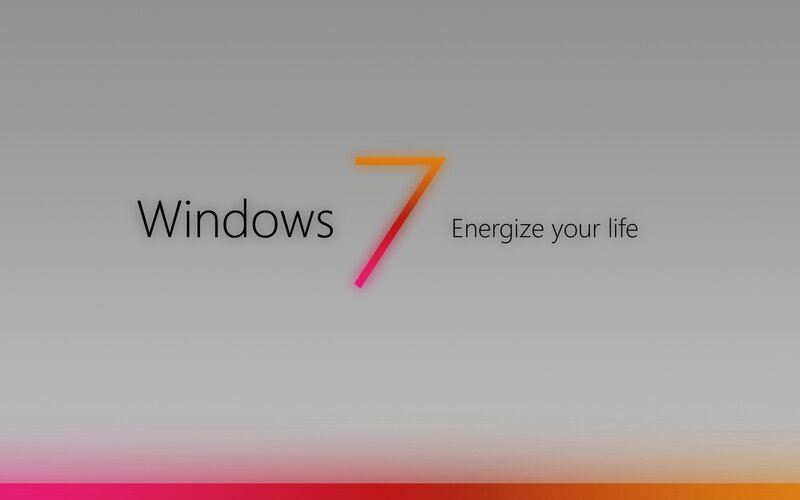 Windows 7 promotional graphic