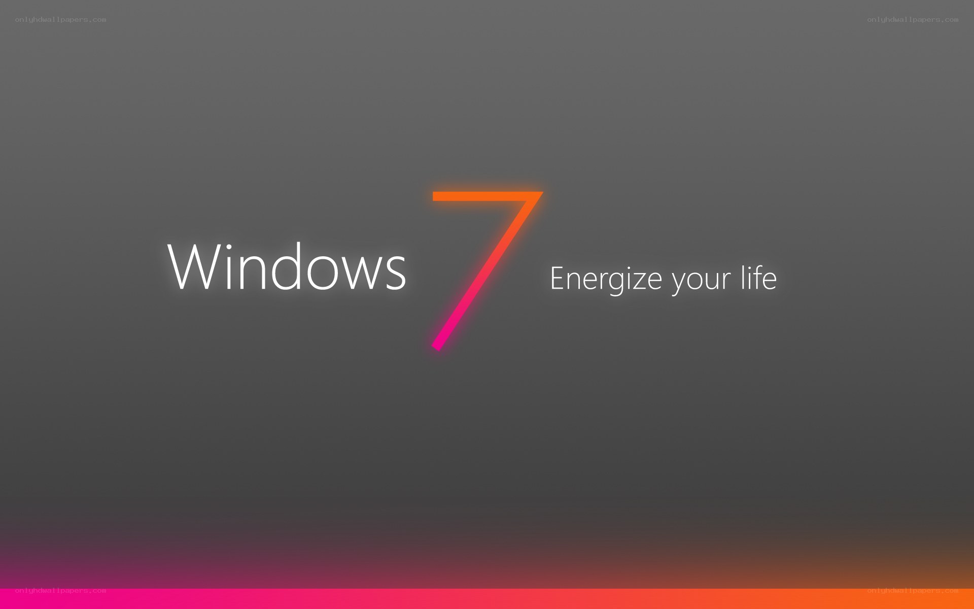 Windows 7 promotional graphic