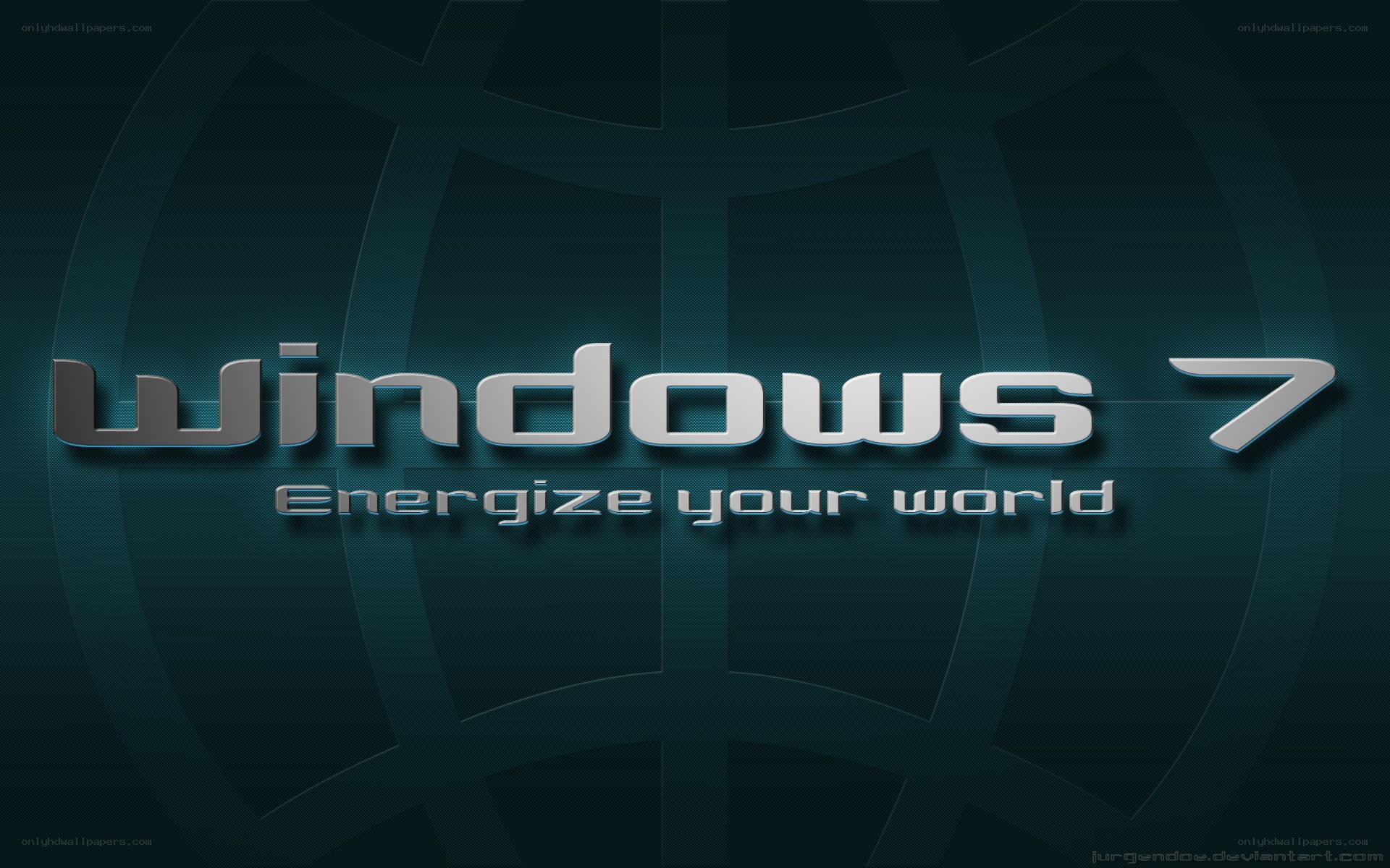 Windows 7 promotional graphic