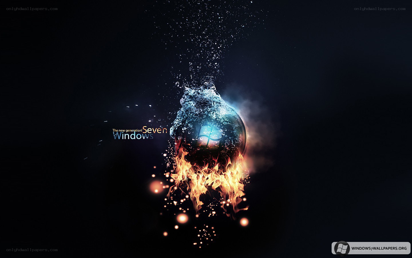Windows 7 promotional wallpaper