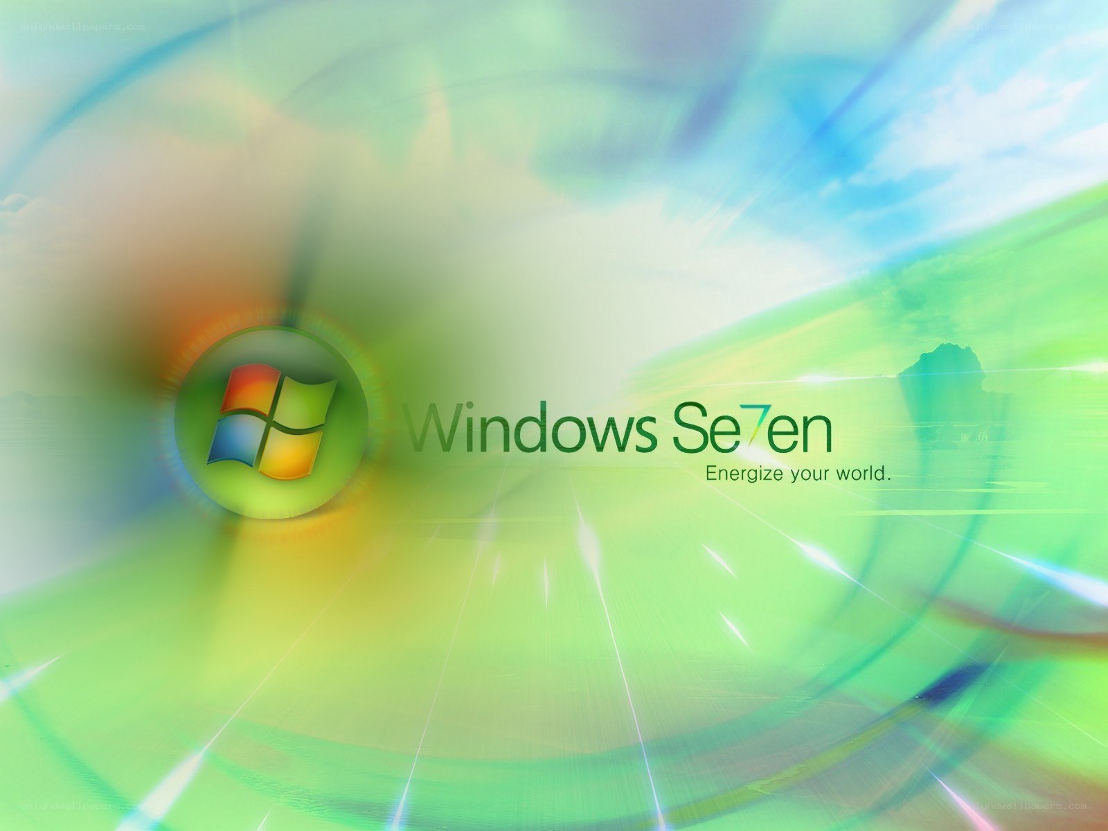 Windows 7 promotional wallpaper