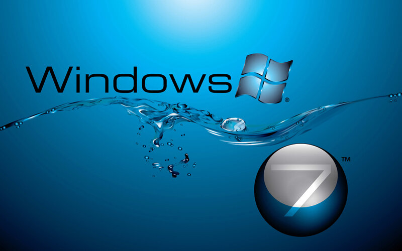 Windows 7 splash screen